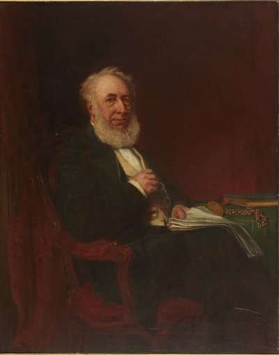 Portrait of Alderman Terrot Glover by Robinson (style of) Elliott