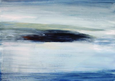 Abstract Blue Horizon by RodMacIver