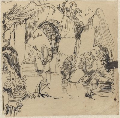 Landscape by Rodolphe Bresdin