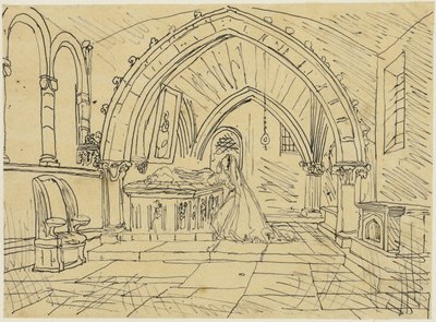 Prayer by Rodolphe Bresdin