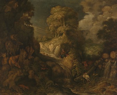 Elijah Fed by the Ravens by Roelandt Jacobsz. Savery