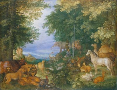 Orpheus Charming the Animals with His Music by Roelandt Jacobsz. Savery