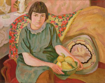 Portrait of Zoum van den Eeckhoudt by Roger Eliot Fry