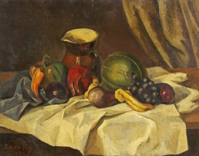 Still Life - Fruit with Jug by Roger Eliot Fry