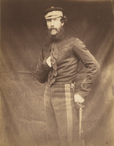 Colonel Harding, Commandant at Balaklava by Roger Fenton
