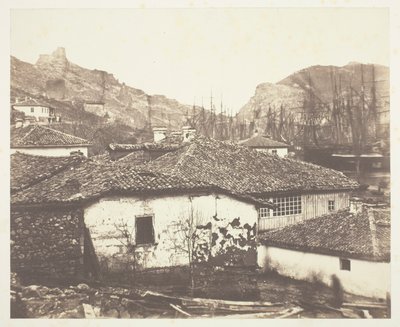 Cottages at Balaklava by Roger Fenton