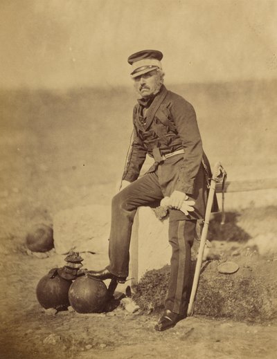 Lieutenant General Barnard, C.B. by Roger Fenton