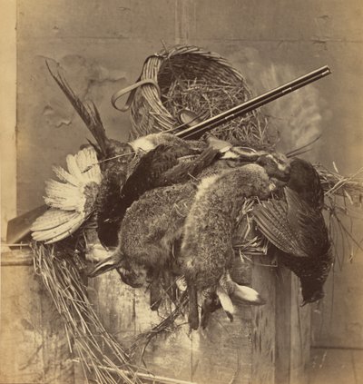 Still Life with Game and Gun by Roger Fenton