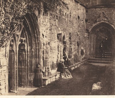 The Cloisters, Tintern Abbey by Roger Fenton