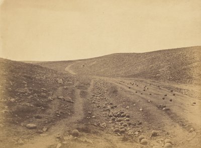 The Valley of the Shadow of Death by Roger Fenton