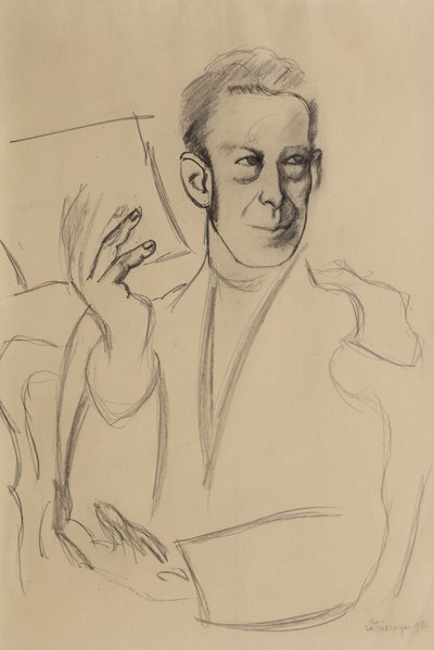 Study for the Portrait of Jean-Louis Gampert by Roger de La Fresnaye