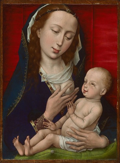 Virgin and Child by Rogier van der (workshop of) Weyden