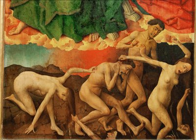 Altar of The Last Judgement: The Damned Plunging into Hell by Rogier van der Weyden