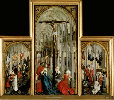 Altar of the Seven Sacraments by Rogier van der Weyden