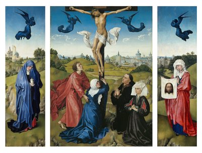 Crucifixion Triptych, c.1445 by Rogier van der Weyden