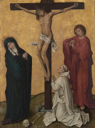 The Crucifixion with a Carthusian Monk by Rogier van der Weyden