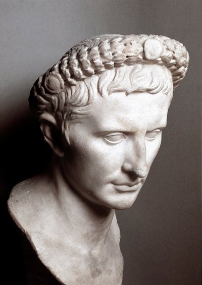 Bust of the Roman Emperor Augustus (Gaius Julius Caesar Octavianus) by Roman