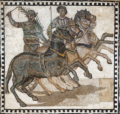 Circus Scene in Ancient Rome by Roman