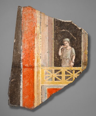Fragment of a Woman on a Balcony by Roman