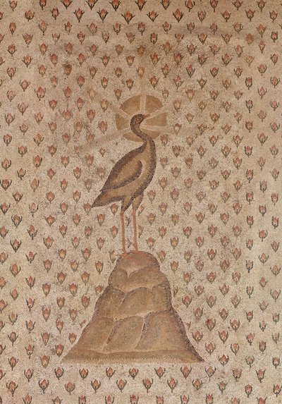 Mosaic pavement (detail) by Roman