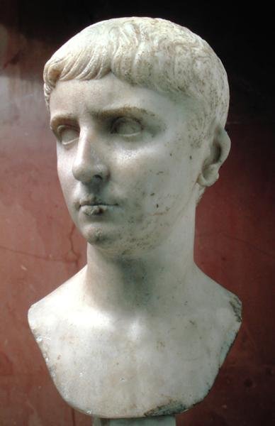 Portrait, possibly of Gaius Caesar by Roman