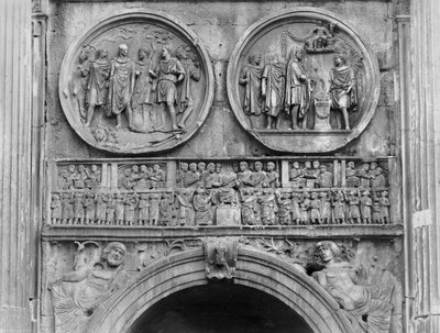 Relief Sculpture from the North Face of the Arch of Constantine, AD 315 by Roman