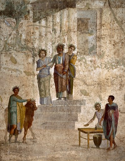 Jason Facing His Uncle Pelias by Roman