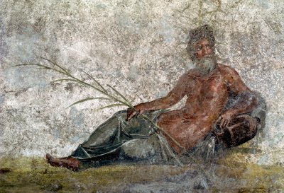 Representation of the God River (detail) by Roman