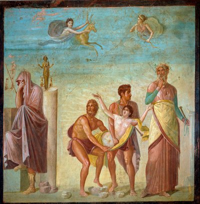 Roman Art: The Sacrifice of Iphigenia by Roman