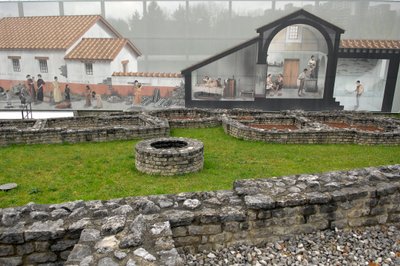 Roman Art: View of the Archeological Site of Augusta Raurica, Switzerland by Roman
