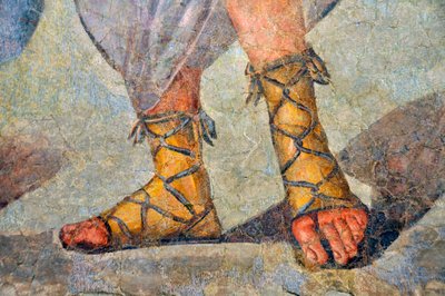 Roman Shoes with Lace Up (detail) by Roman