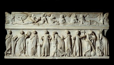 Sarcophagus of the Muses by Roman