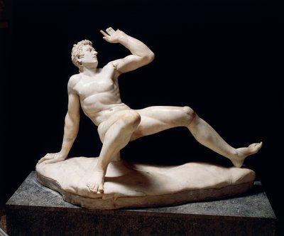 Statue of a Falling Gaul by Roman