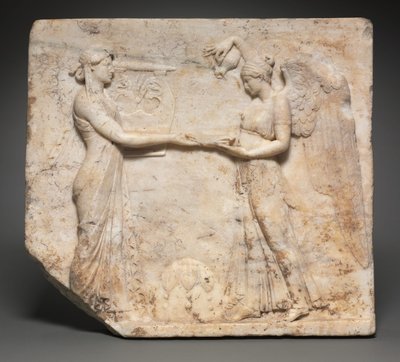 Relief of Apollo with Nike, 27 BC-14 by Roman Imperial Period