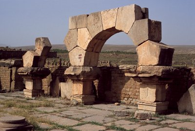 View of Sertius Market, High Imperial Period by Roman Imperial Period