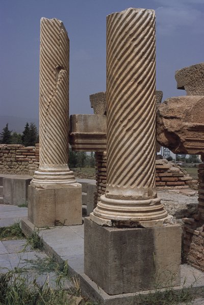 View of the Library, c.100 AD, High Imperial Period (27 BC-395 AD) by Roman Imperial Period