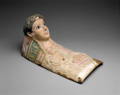 Plaster Portrait Mask of a Youth, c.140–190 AD by Roman Period Egyptian
