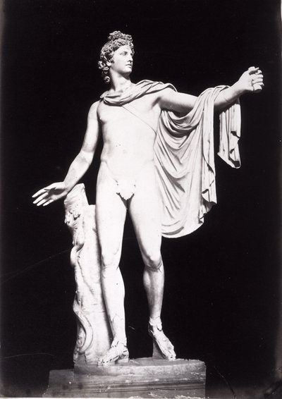 Apollo Belvedere, Copy of a Greek 4th Century BC Original, Prior to the Removal of Previous Restorations by Roman Roman