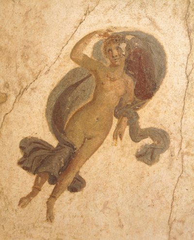 Fresco Depicting Spring, from House of Lovers, Pompeii by Roman Roman