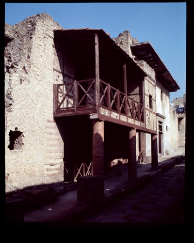 View of the House Called Casa a Graticcio by Roman Roman