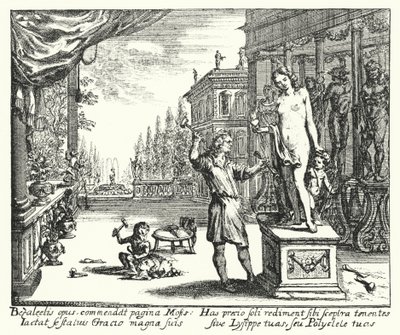 Sculpture (engraving) by Romeyn de (after) Hooghe