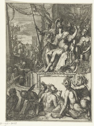 Allegorical Representation of (Sea) Trade by Romeyn de Hooghe