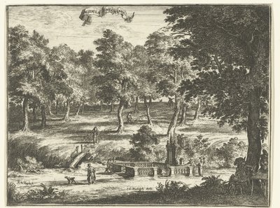 Landscape with the Spring 