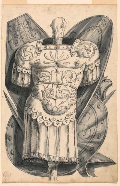 Trophy with Weapons by Romolo Achille Liverani