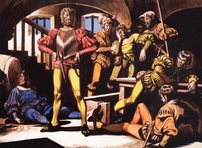 The Man Who Loved Too Well (Othello) by Ron Embleton