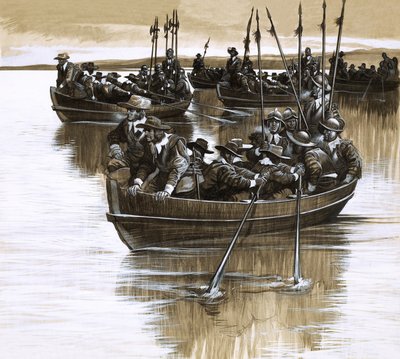 The Scots and Irish Defy Cromwell by Ron Embleton