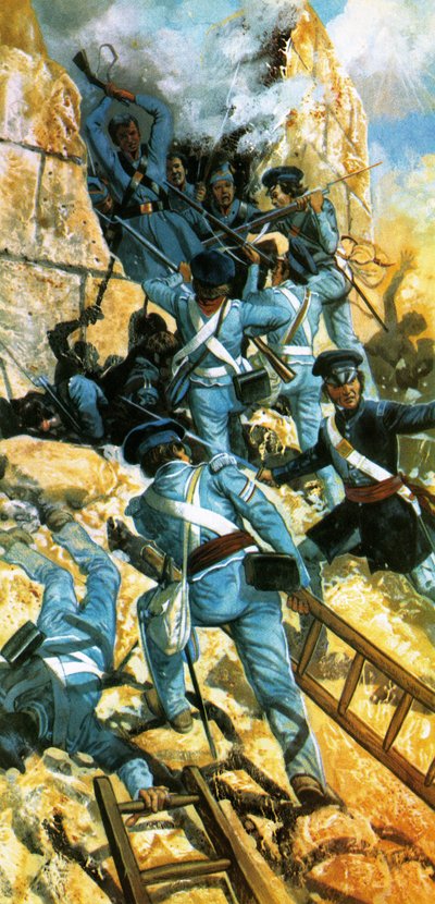 The Unfinished Revolution: The Scourge of Mexico. Mexico City Falls to the Americans in 1847. by Ron Embleton