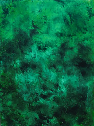 Lush Emerald Flow by Ron Halfant