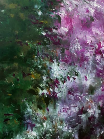 Vibrant Garden Flow by Ron Halfant