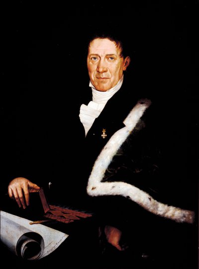 Portrait of the architect Carlo Barabino (1768-1835) by Rosa Bacigalupo Carrea